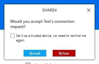 shareit access request
