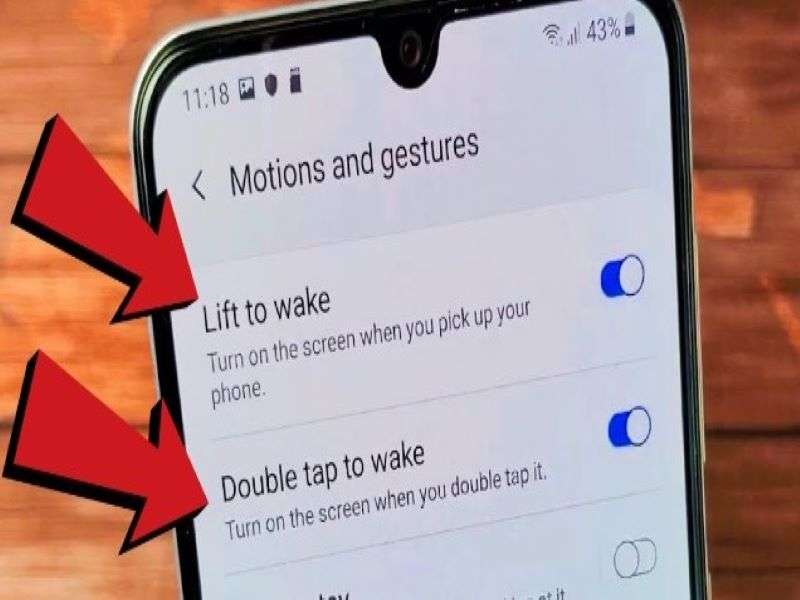motion and gesture feature