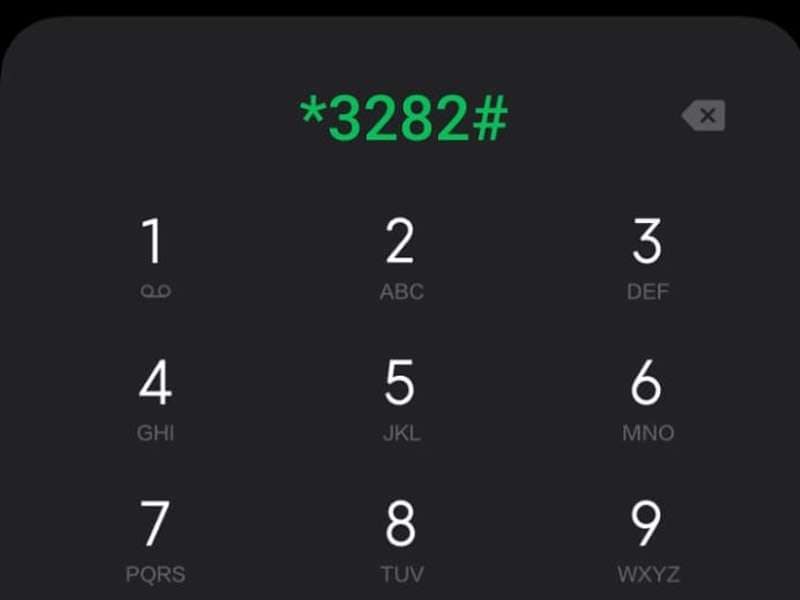 Dial the Android code to see billing information.