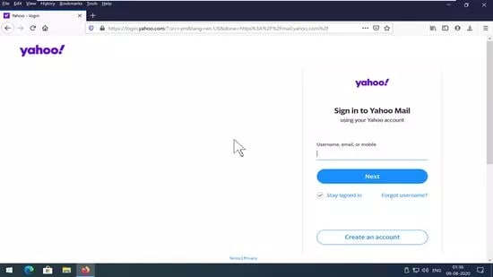 export contacts from yahoo sign in