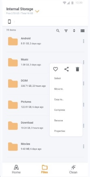 copying folders using copy file manager