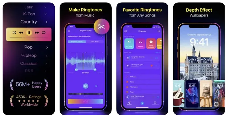 suonerie ringtune per iphone