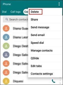 how to delete duplicate contacts in android via contacts