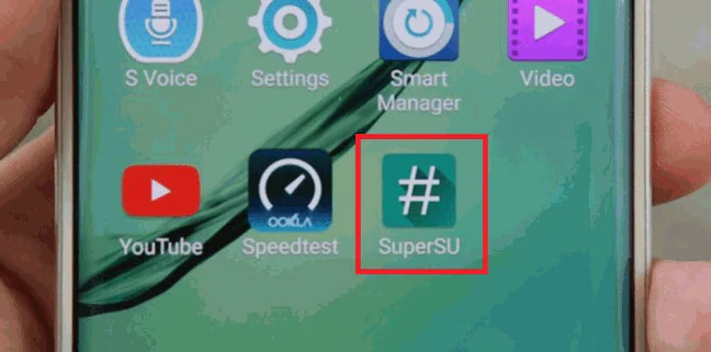 icono kinguser o supersu 