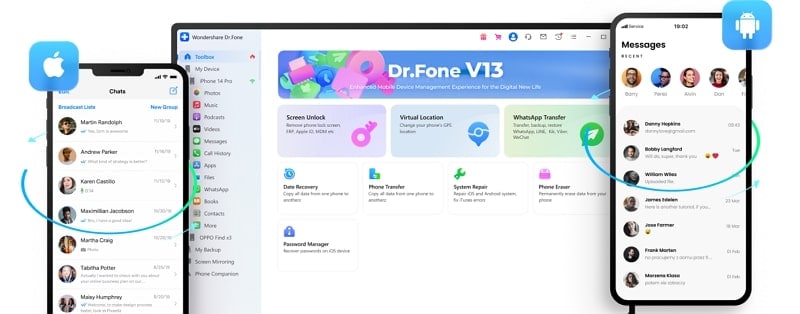 wondershare dr.fone overview