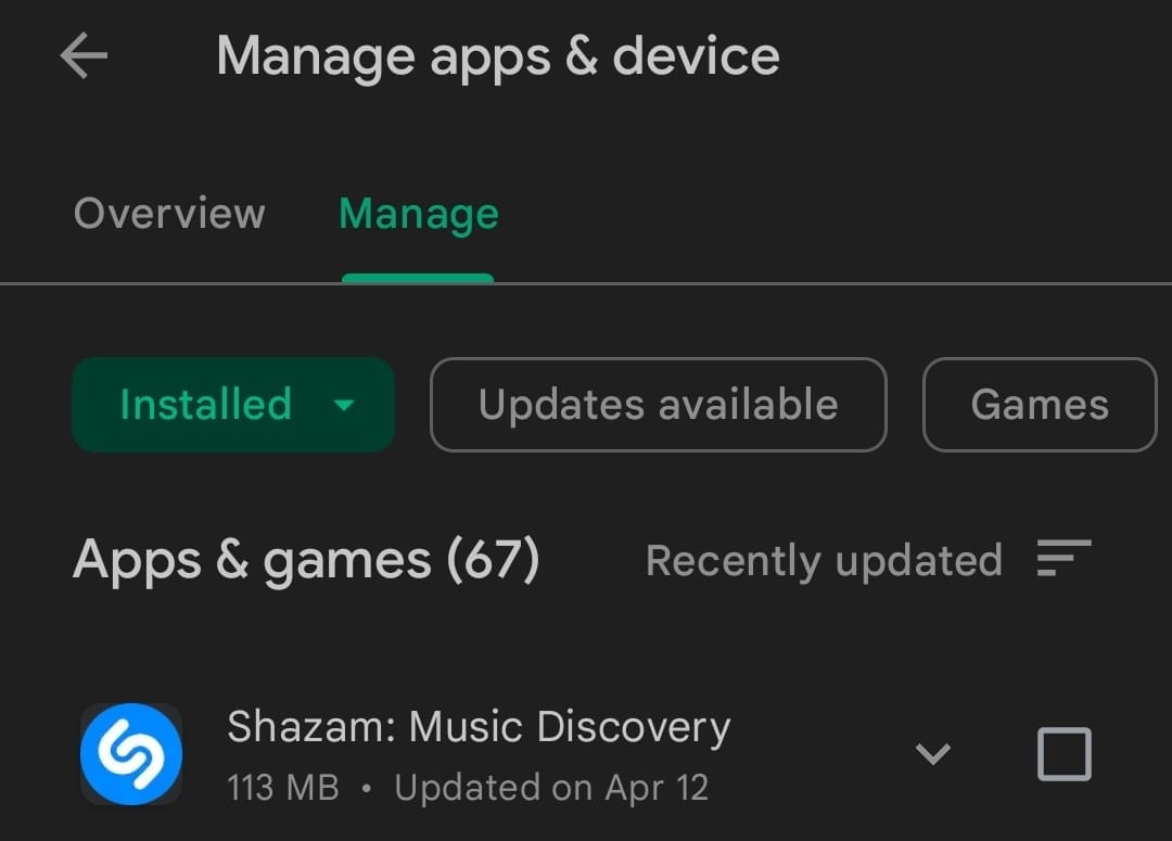 playstore delete apps on samsung phone