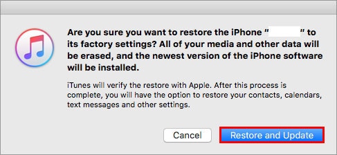 restore an iphone stuck on attempting data recovery