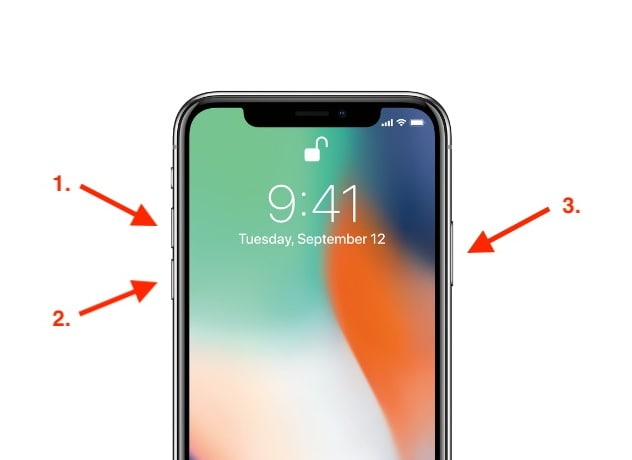 hard reset iphone 8 to fix iphone not sync