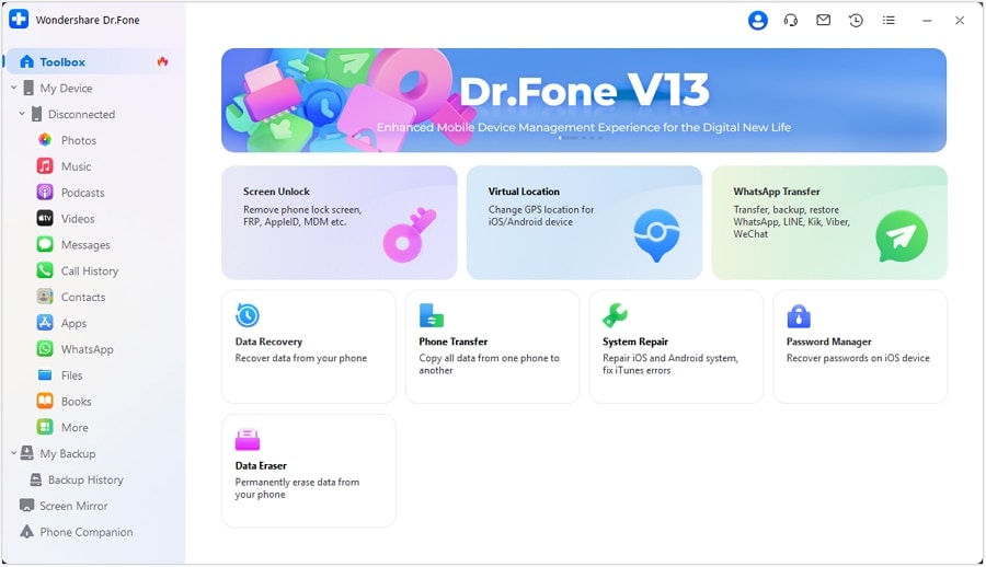 Fahren Sie mit dem Tool für die Systemreparatur fort