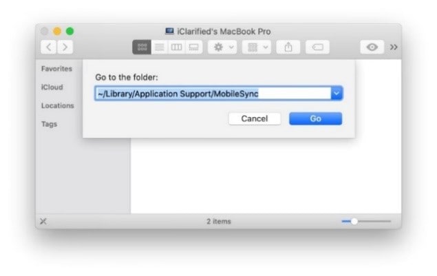 mac mobilesync