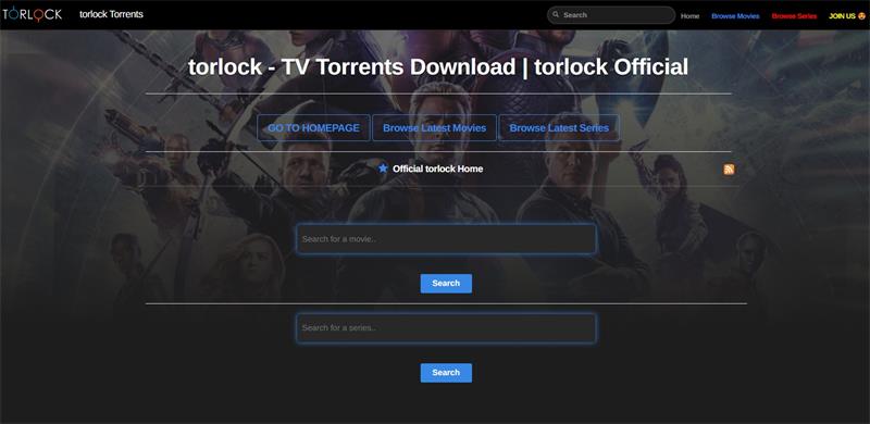 reliable torrent sites - torlock