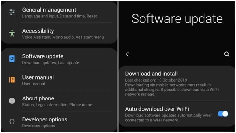 Phone app crashing - update firmware