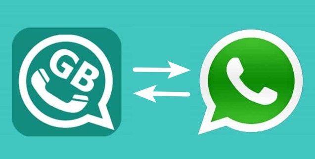 switch between whatsapp and gbWhatsapp