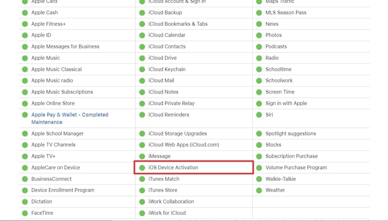 check ios device activation status