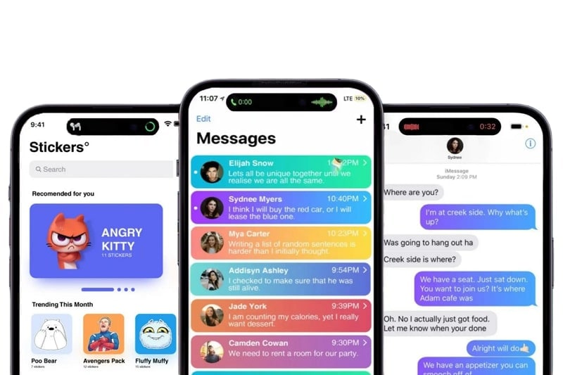 ios 17 updates in messages app