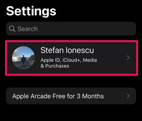 setting up icloud for messages 1