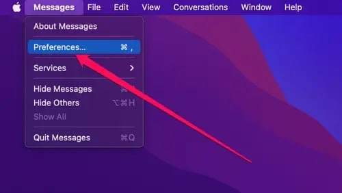 Configura iCloud para los mensajes 3