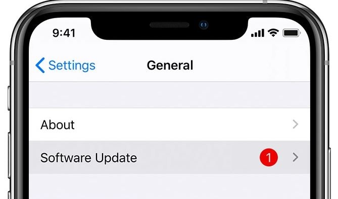 iphone manual software update