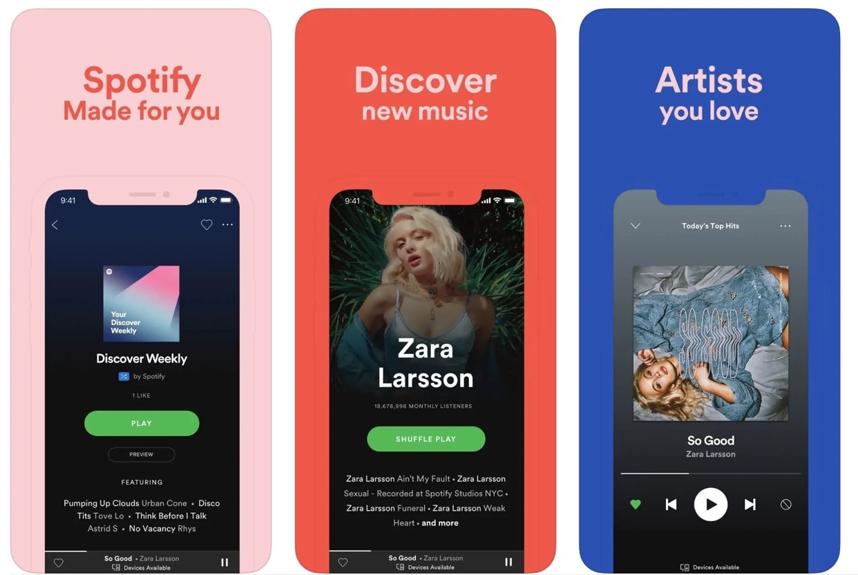 spotify for iphone