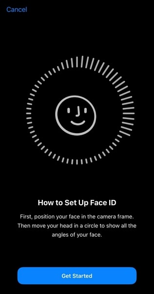 set up face id