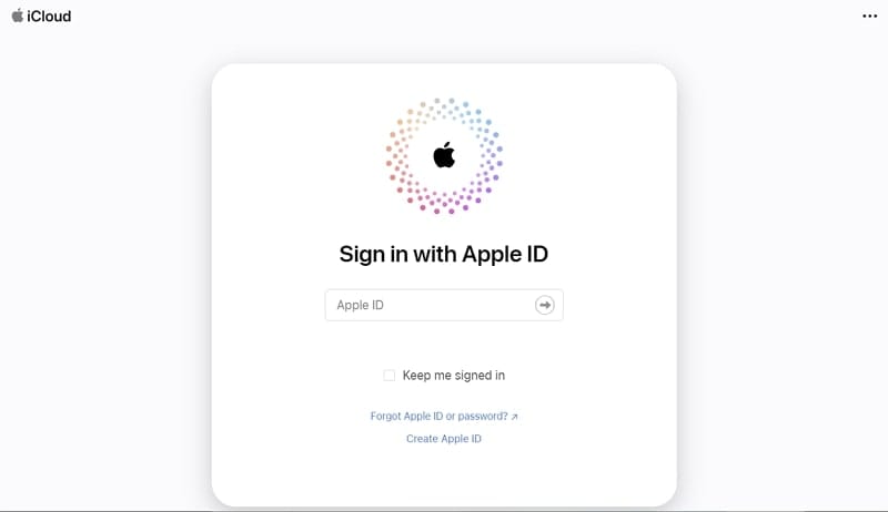log in with apple id