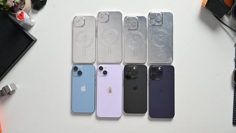 Características variadas del iPhone 15