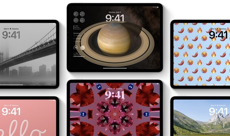 Fonction d'écran de verrouillage de l'ipados 17