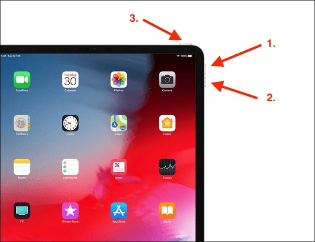 Activa el modo recovery del iPad