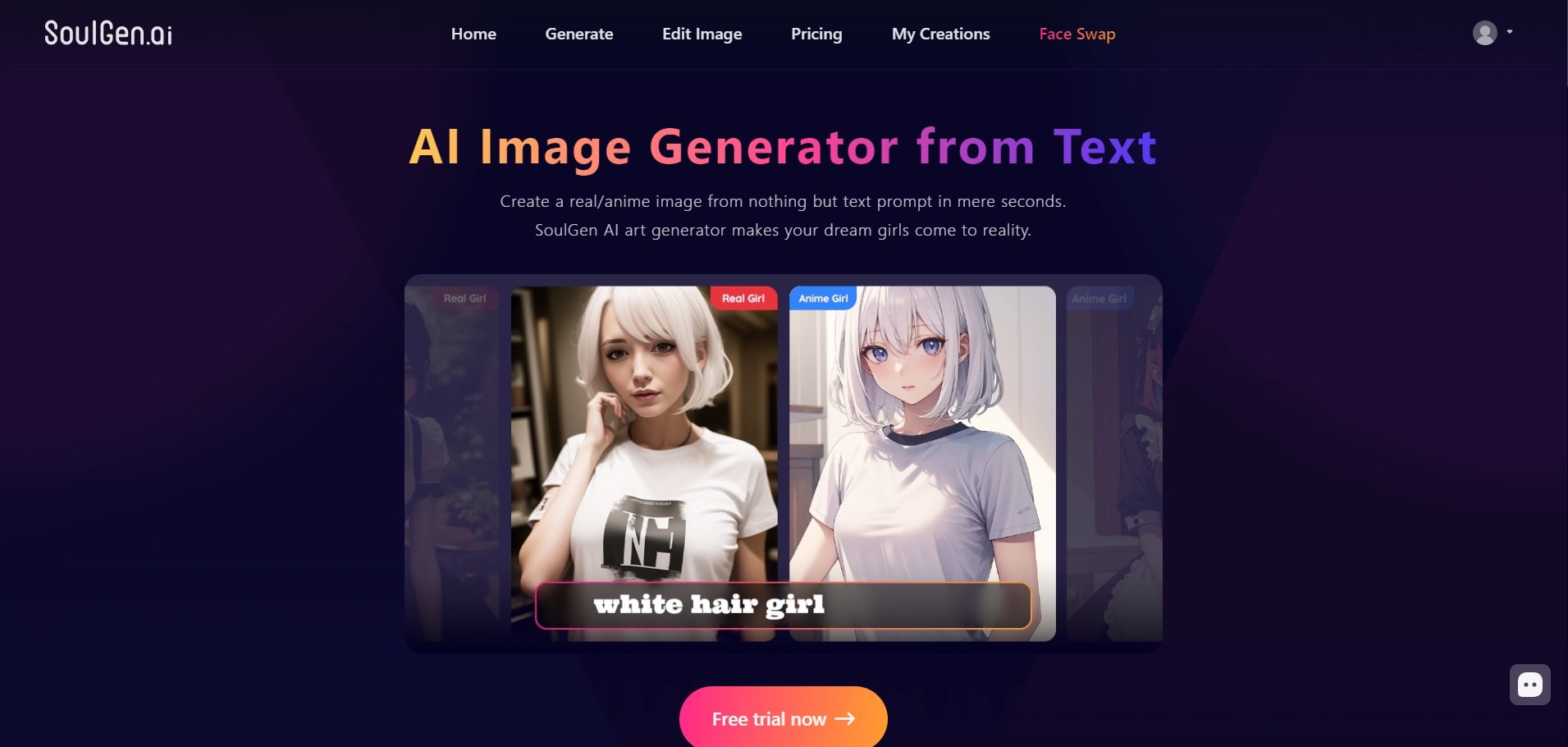 soulgen ai nsfw webpage