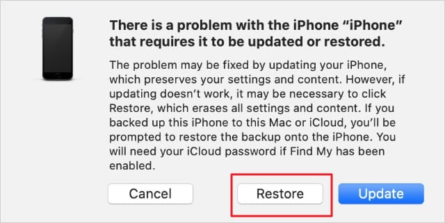restore iphone 15 with dfu mode