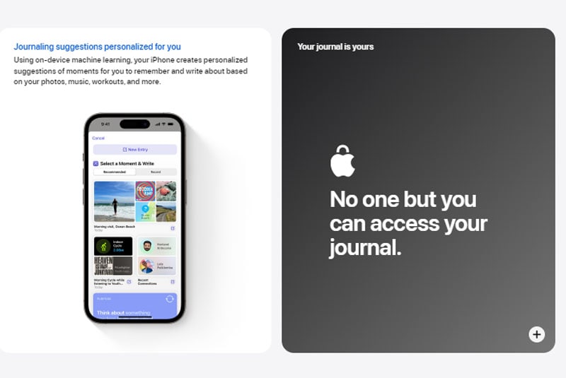 L'app News Journal per custodire i ricordi.