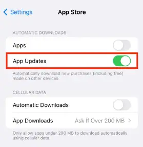 Automatische App-Updates