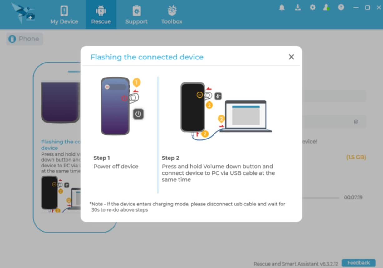 instrucciones de flasheo de motorola rsa