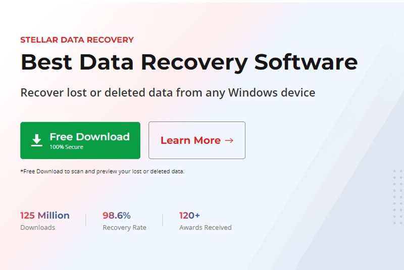 Stellar Data Recovery software