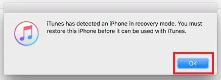 restore iphone on itunes