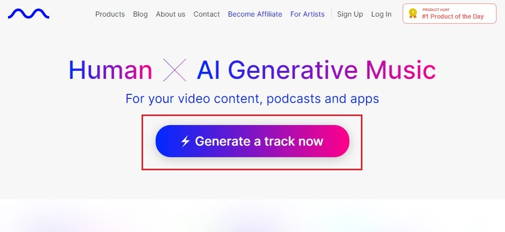 generate a track now
