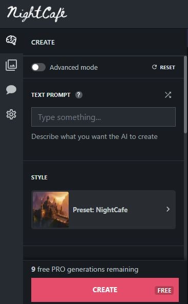 generate from text prompt