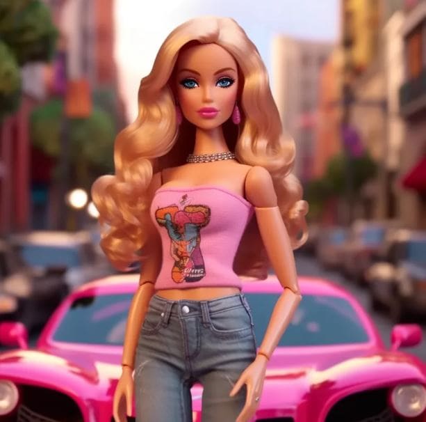 Muñeca barbie - california
