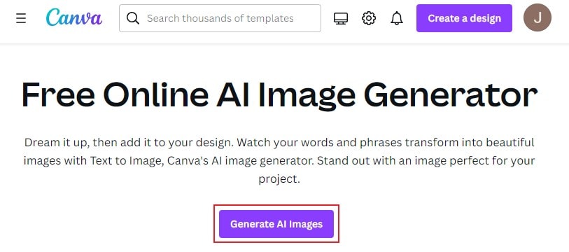 canva image generator