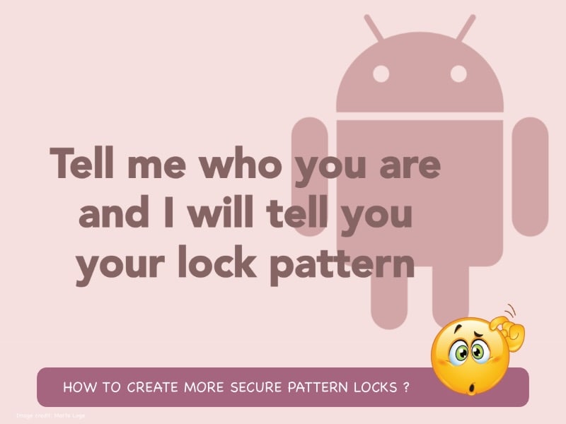 creating more secure pattern locks