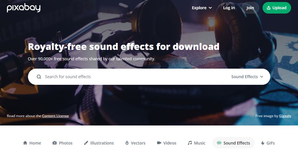 pixabay sound effects