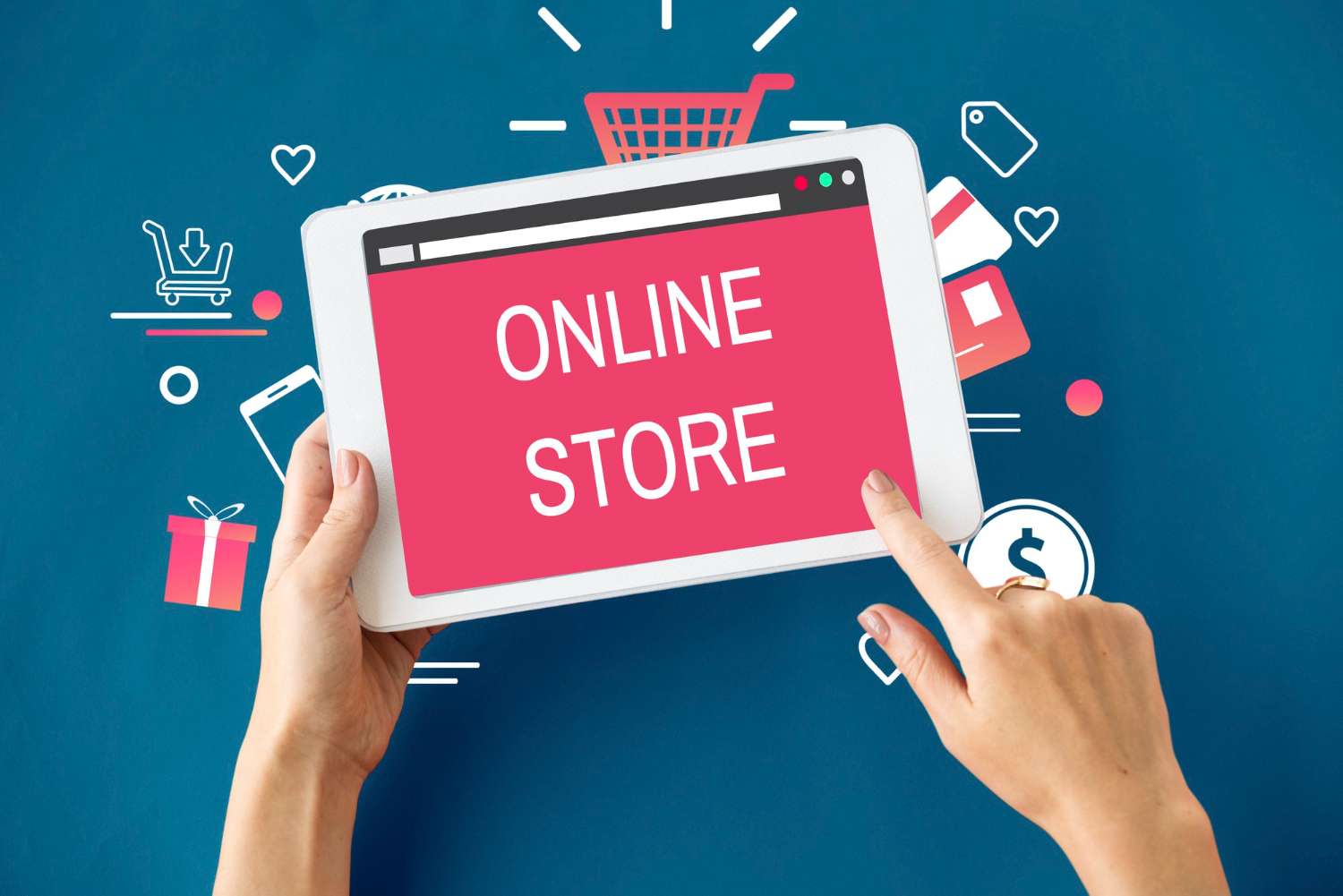 Online e-commerce shop