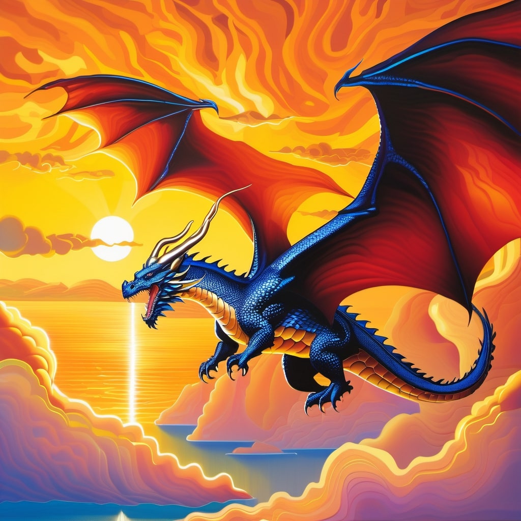 ai generated dragon design