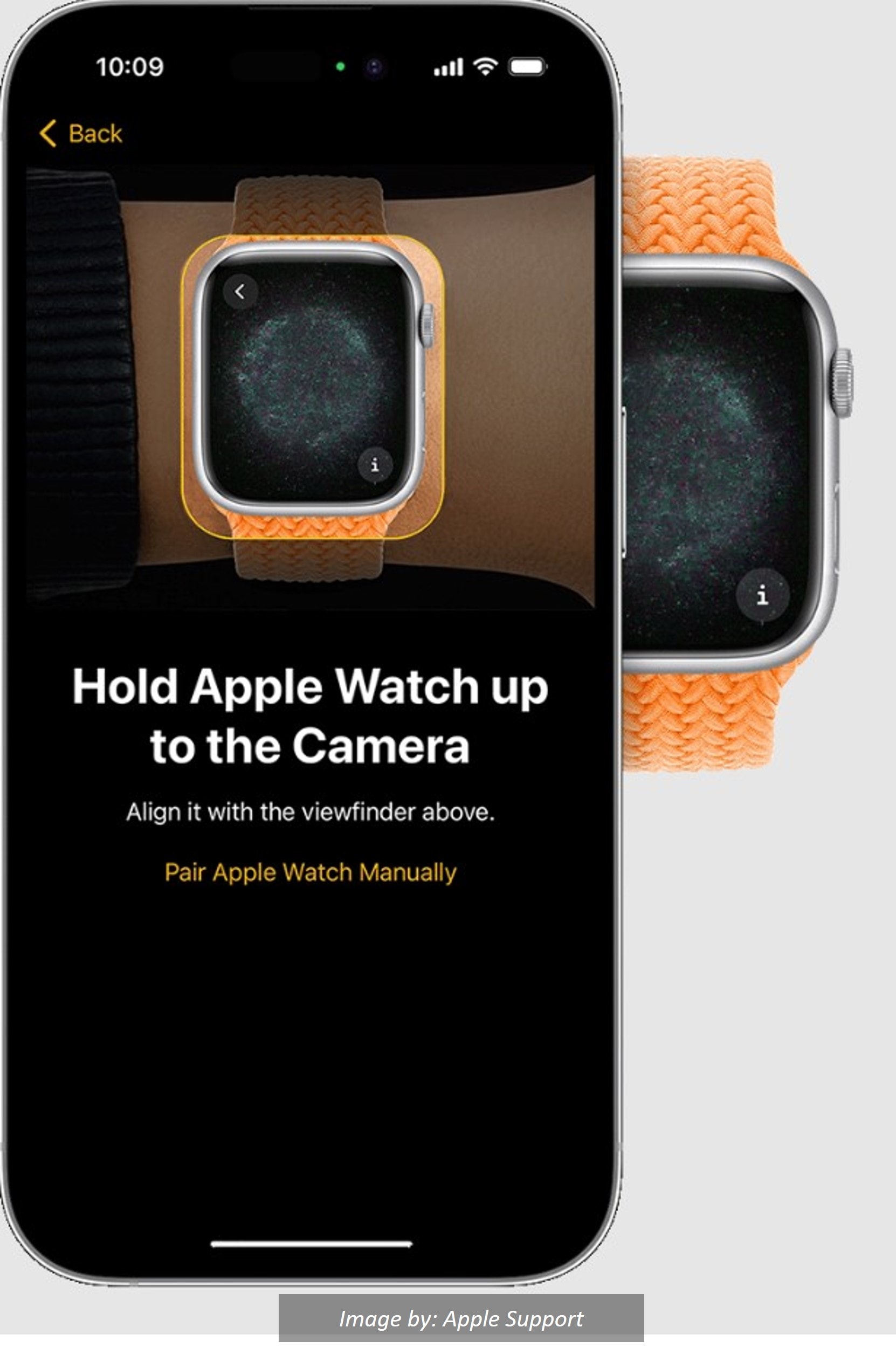 align apple watch and iphone