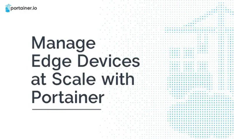 Portainer strumento di gestione dei dispositivi IoT