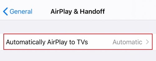 automatic airplay