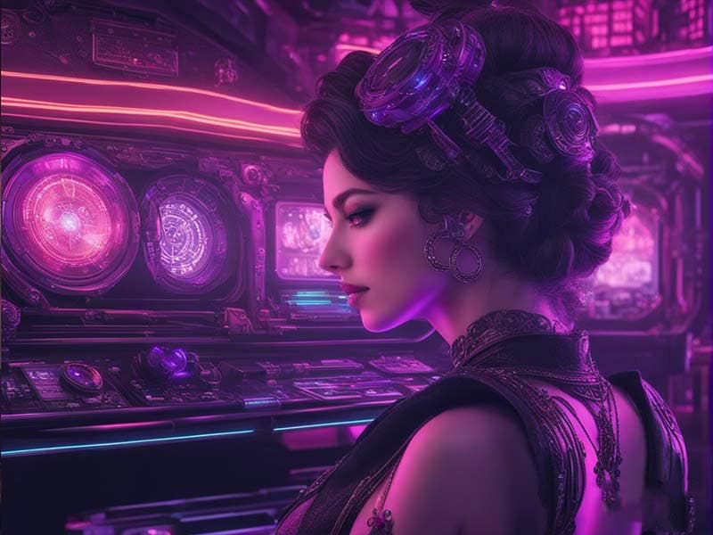 Steampunk fusion with Victorian aesthetics made with Stable Diffusion AI