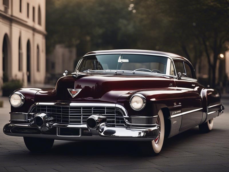 إنشاء صورة لسيارة Cadillac من سلسلة 62 موديل 1949 باستخدام أداة الذكاء الاصطناعي Stable Diffusion