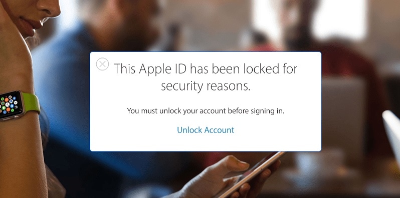 apple id locked website screenshot