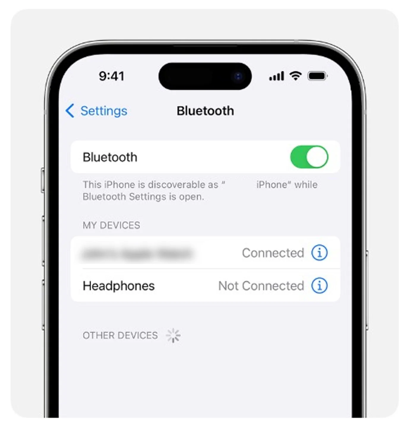 conectar dispositivos bluetooth al iphone